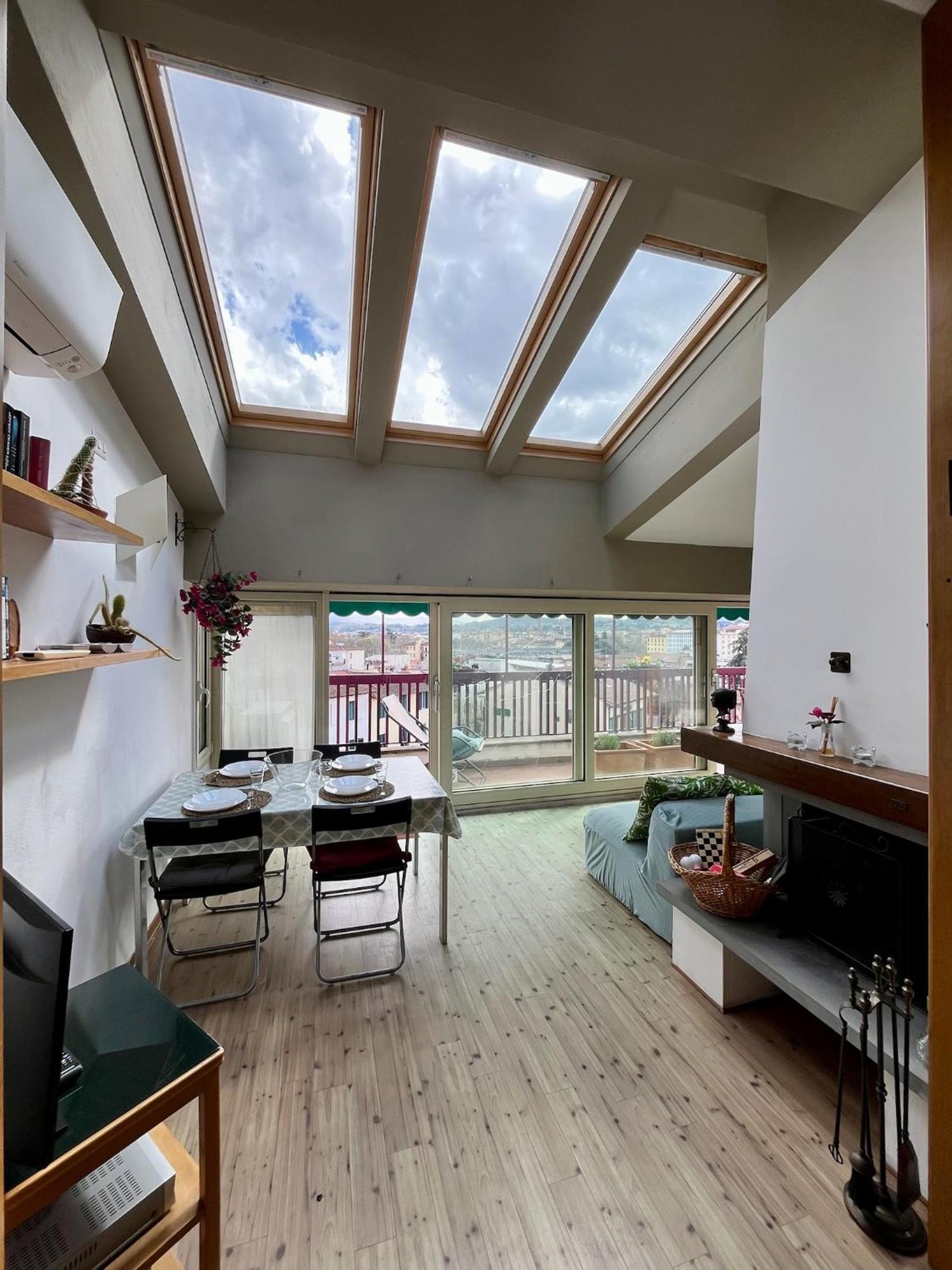 Settesanti Vintage Attic Lejlighed Firenze Eksteriør billede