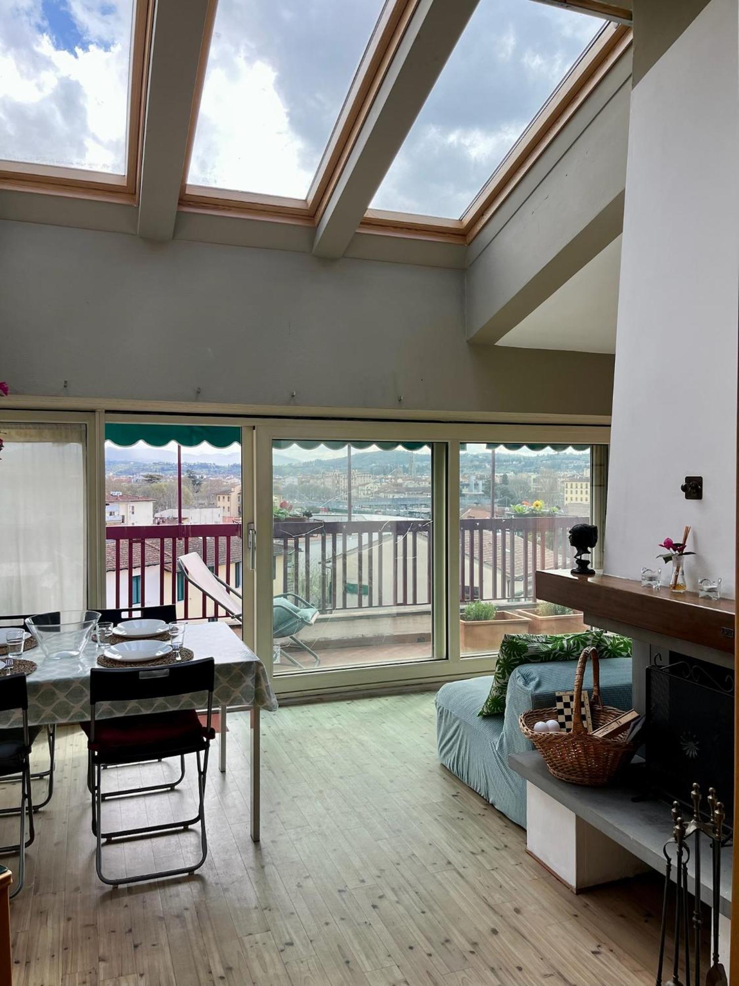 Settesanti Vintage Attic Lejlighed Firenze Eksteriør billede
